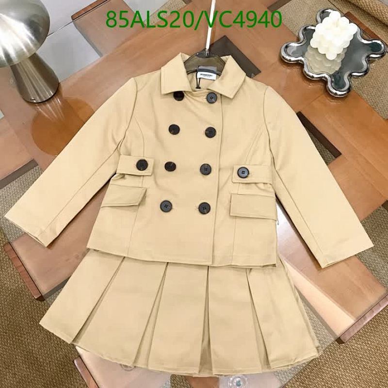 Burberry-Kids Clothing Code: VC4940 $: 85USD