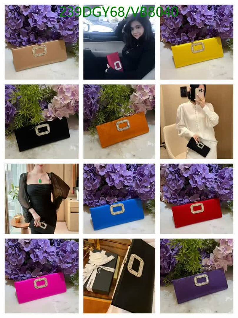 Roger Vivier-Bag-Mirror Quality Code: VB8040 $: 239USD