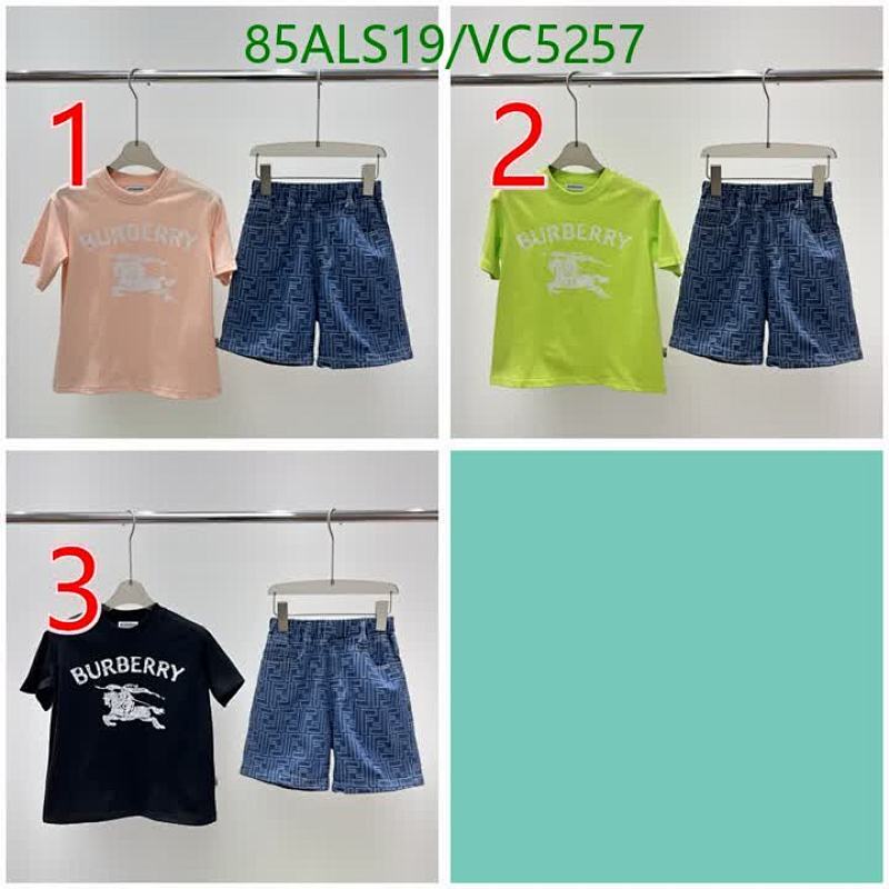 Burberry-Kids Clothing Code: VC5257 $: 85USD