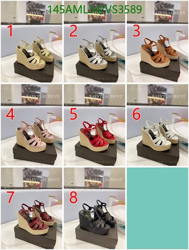 YSL-Women Shoes Code: VS3589 $: 145USD