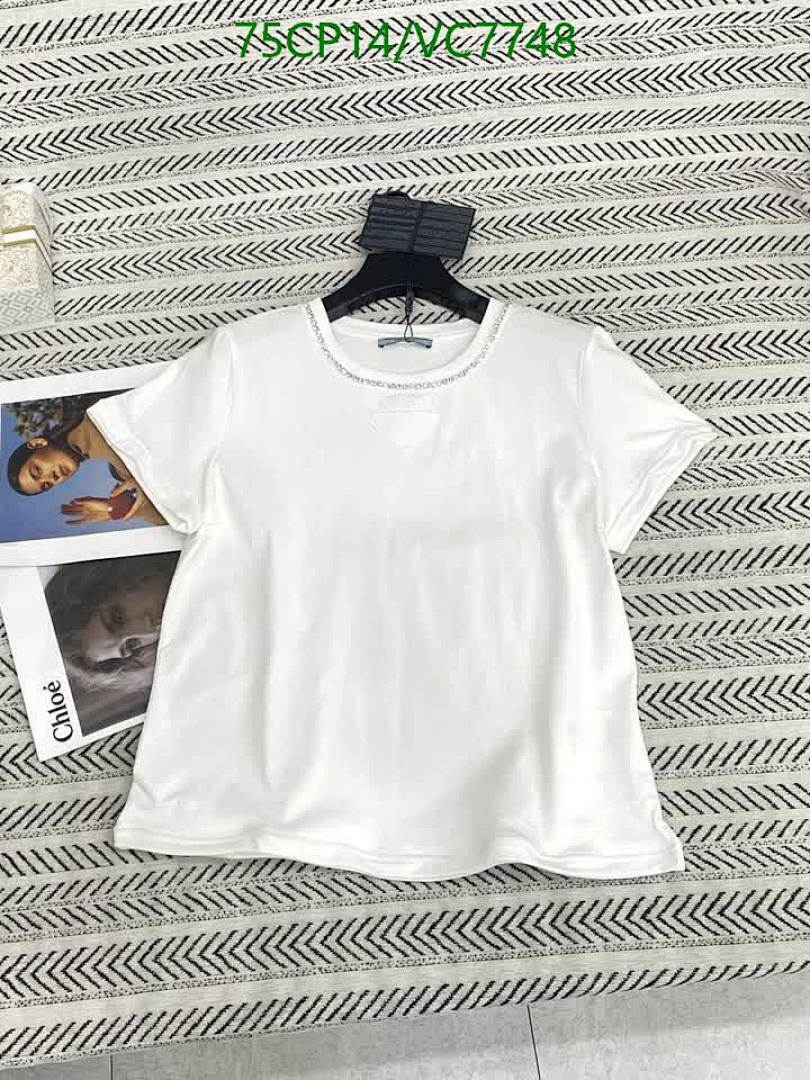 Prada-Clothing Code: VC7748 $: 75USD