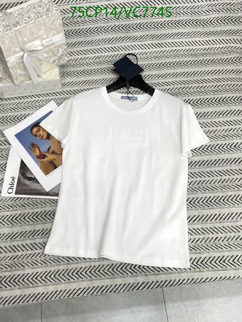 Prada-Clothing Code: VC7745 $: 75USD