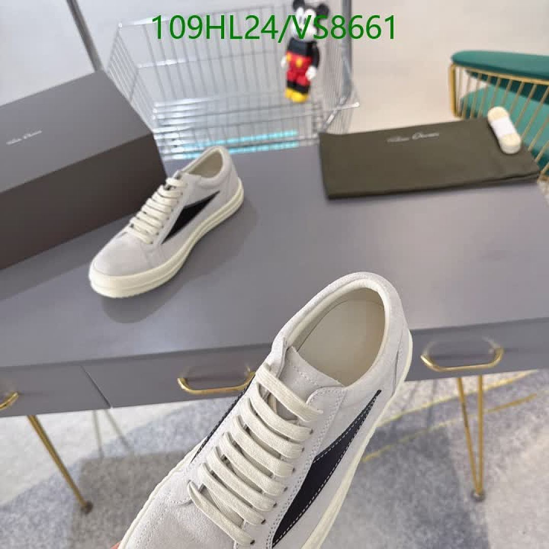 Rick Owens-Men shoes Code: VS8661 $: 109USD