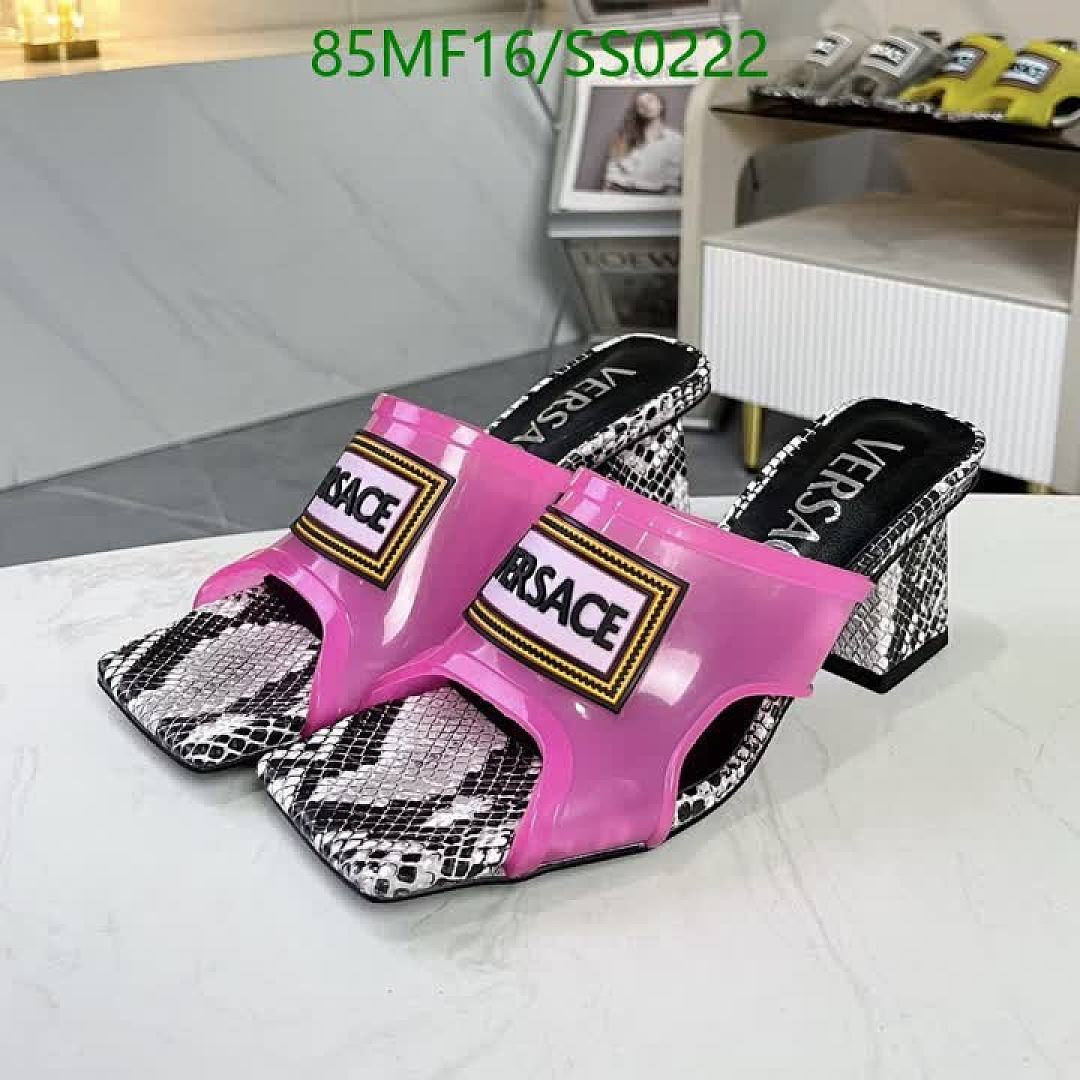 Versace-Women Shoes Code: SS0222 $: 85USD