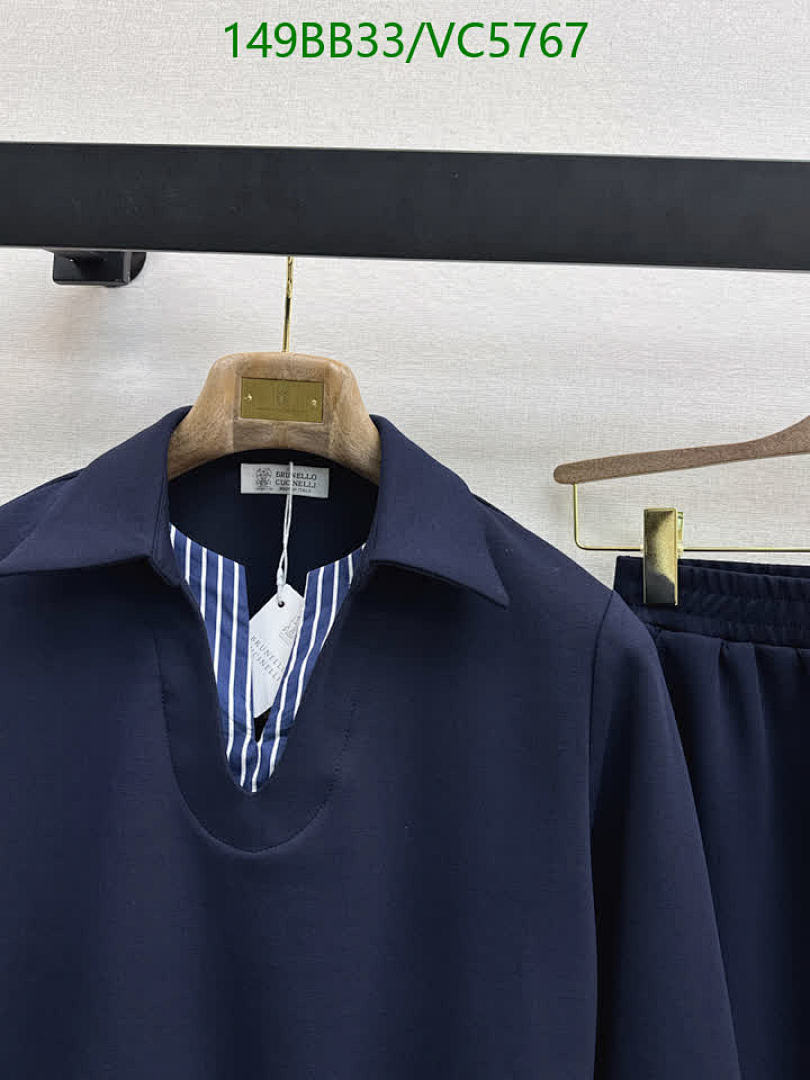 Brunello Cucinelli-Clothing Code: VC5767 $: 149USD