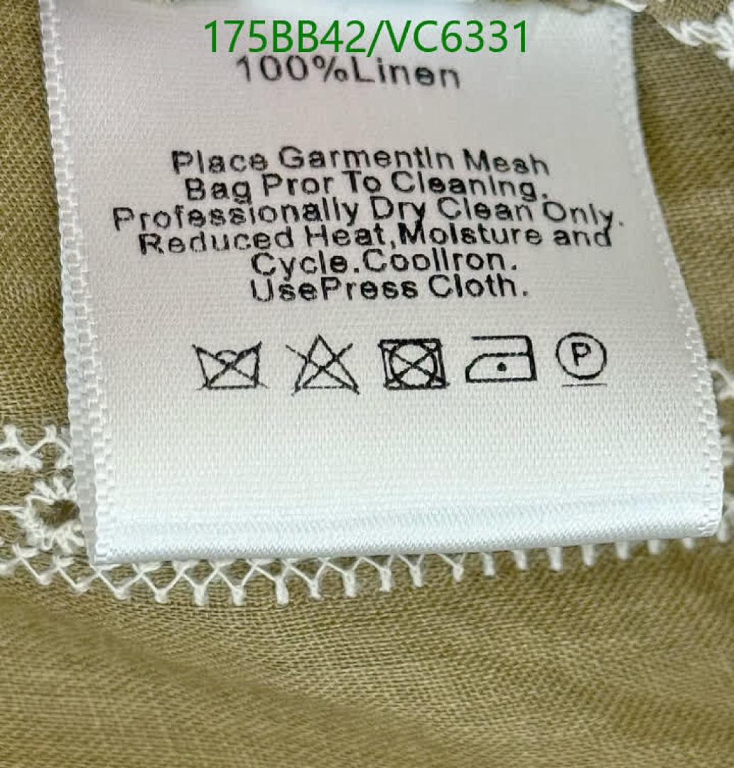 Gucci-Clothing Code: VC6331 $: 175USD