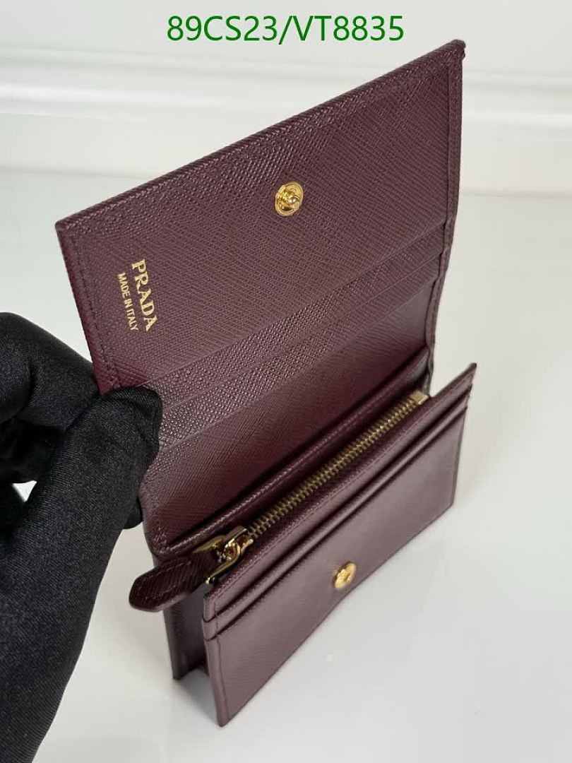 Prada-Wallet Mirror Quality Code: VT8835 $: 89USD