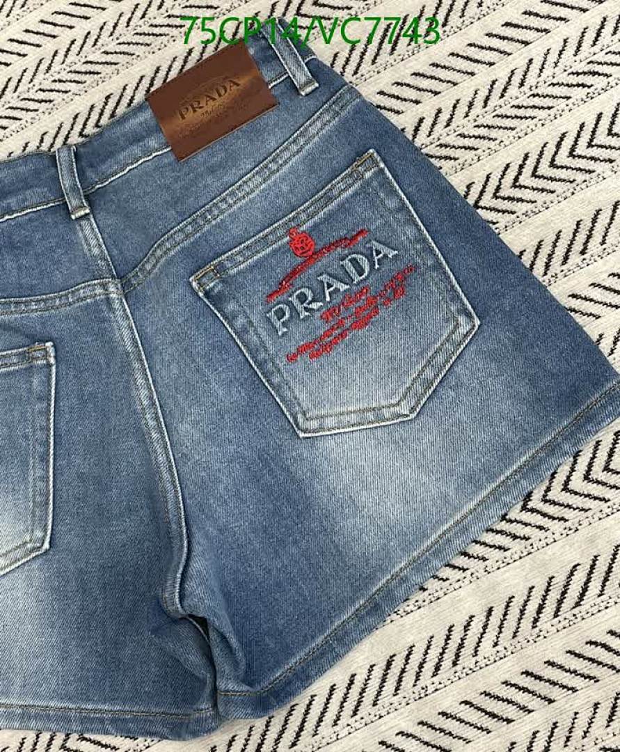 Prada-Clothing Code: VC7743 $: 75USD