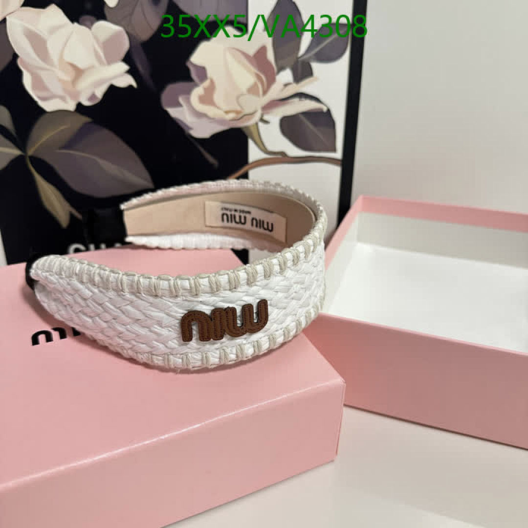 MIU MIU-Headband Code: VA4308 $: 35USD