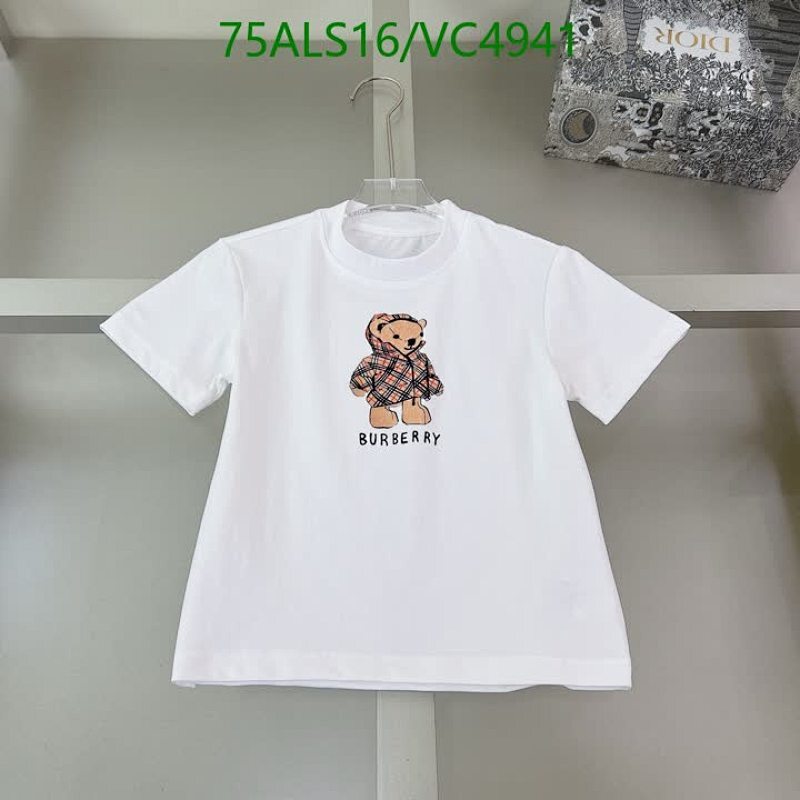 Burberry-Kids Clothing Code: VC4941 $: 75USD