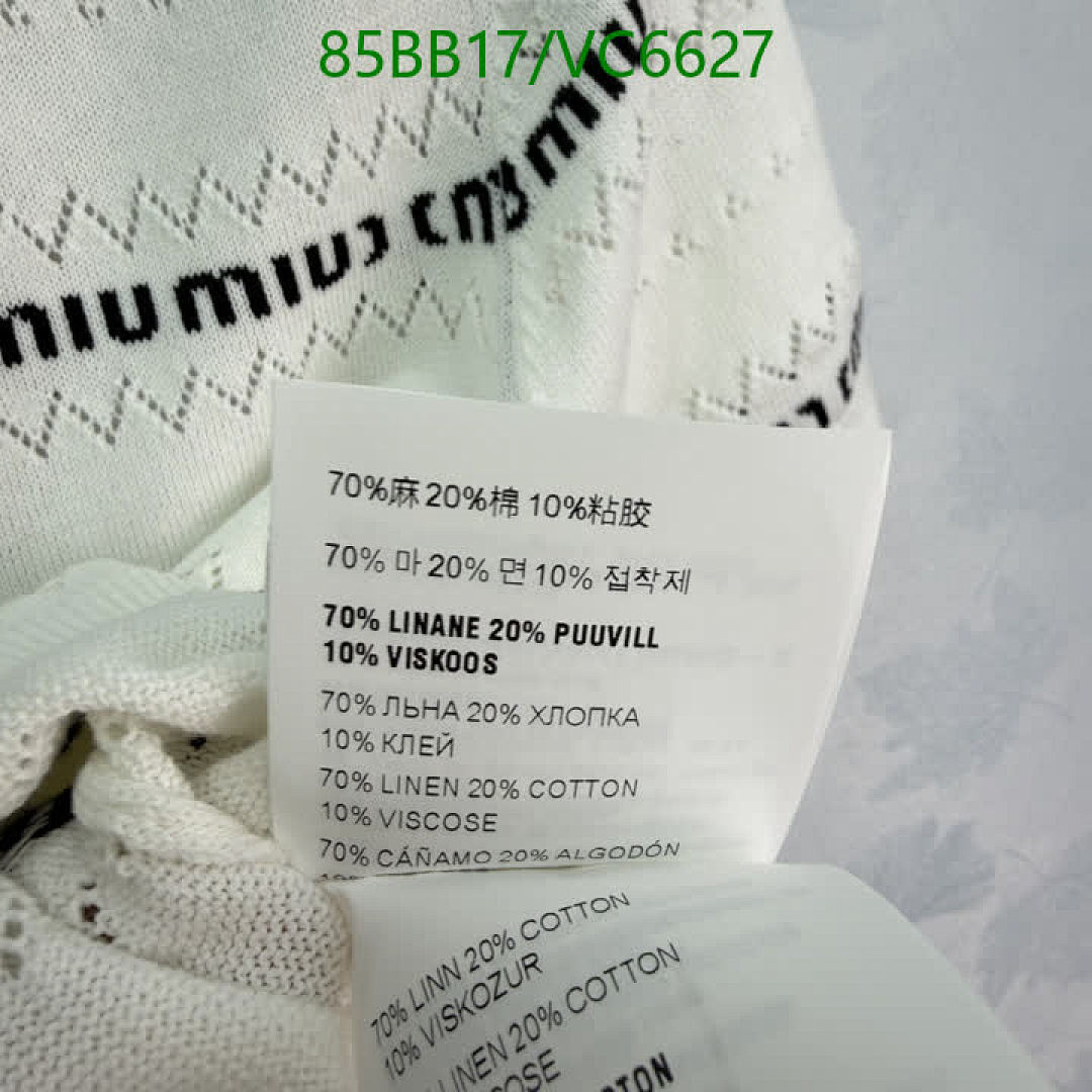 Miu Miu-Clothing Code: VC6627 $: 85USD