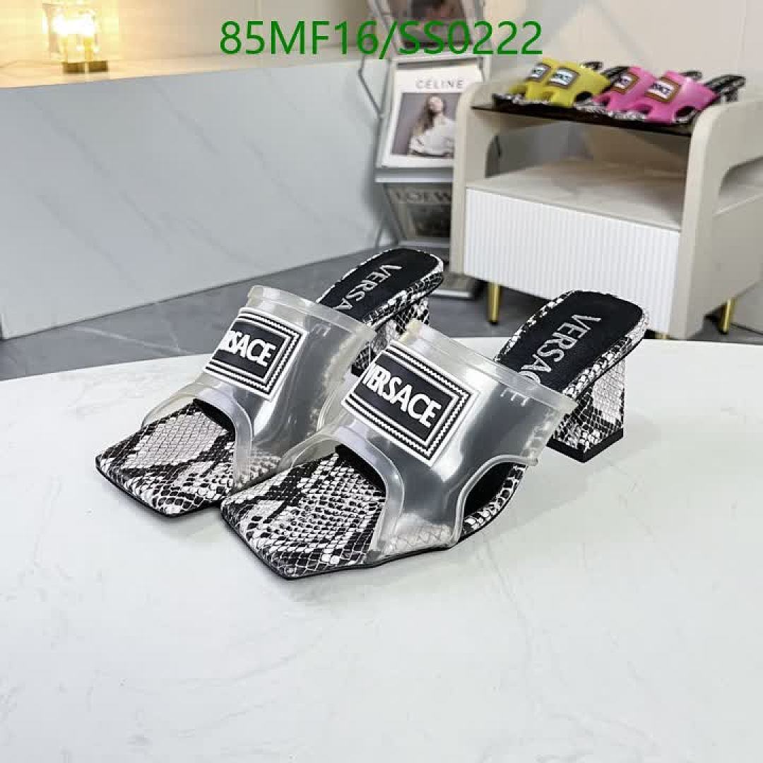 Versace-Women Shoes Code: SS0222 $: 85USD