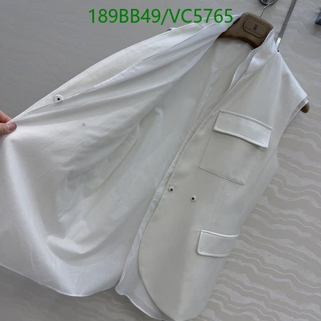 Brunello Cucinelli-Clothing Code: VC5765 $: 189USD