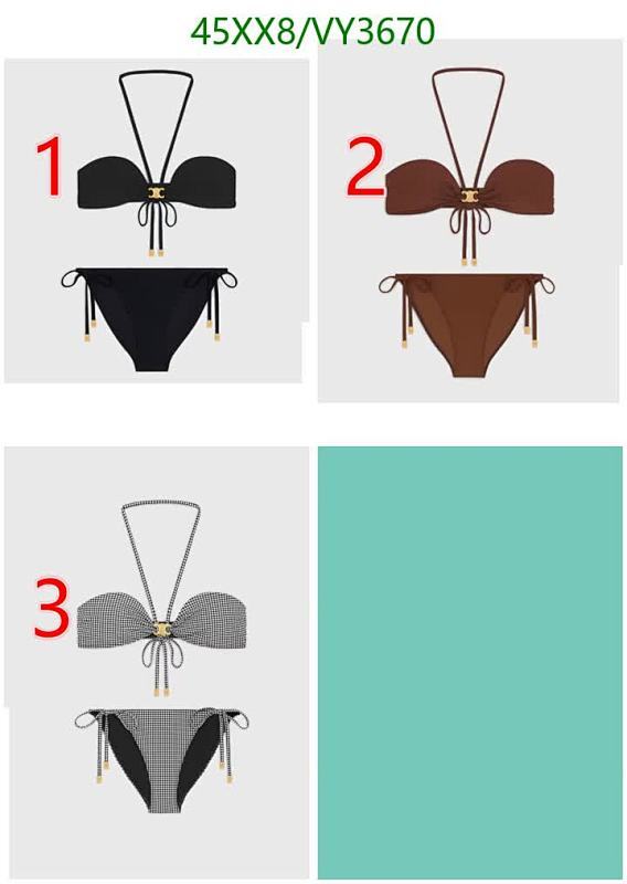 Celine-Swimsuit Code: VY3670 $: 45USD