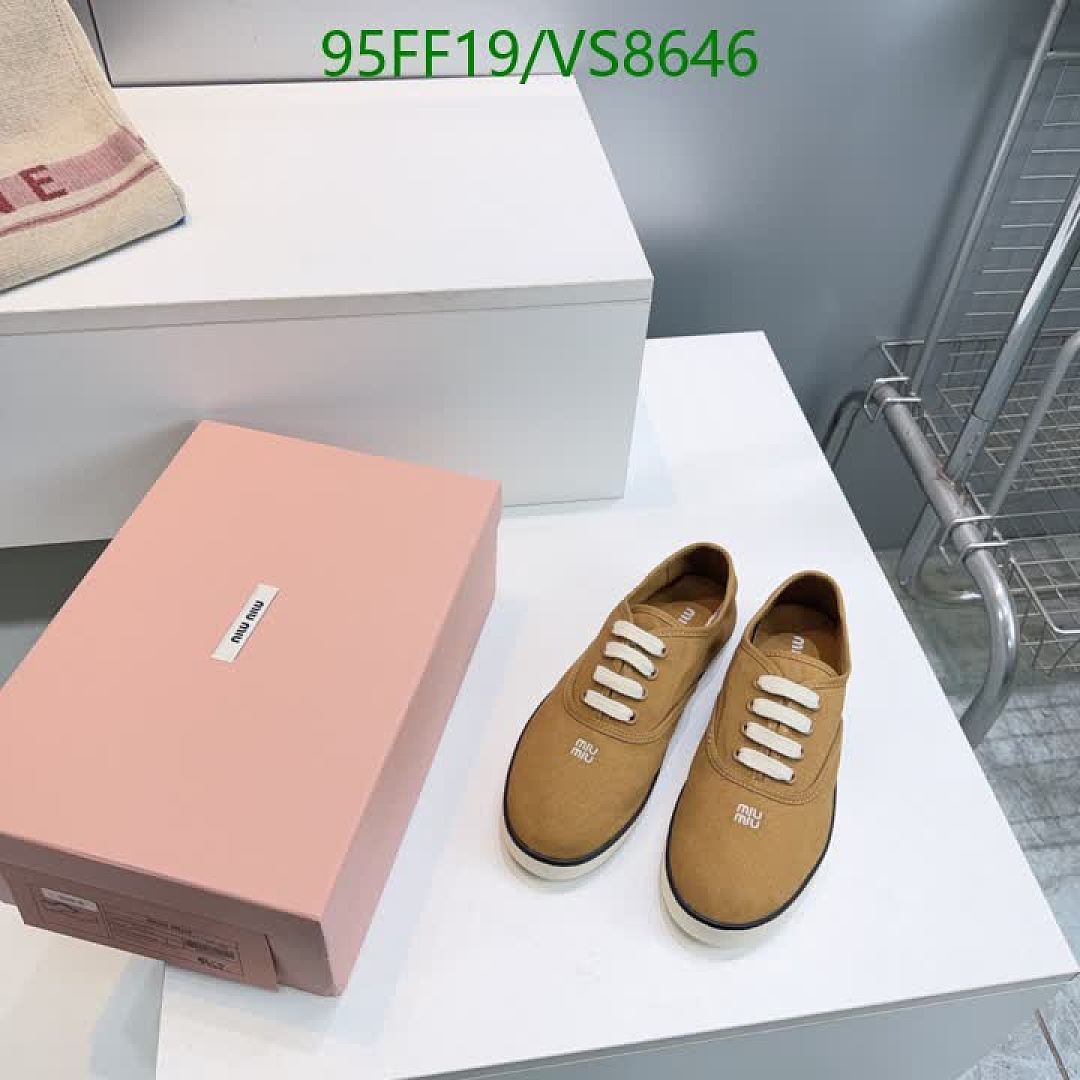 Miu Miu-Women Shoes Code: VS8646 $: 95USD