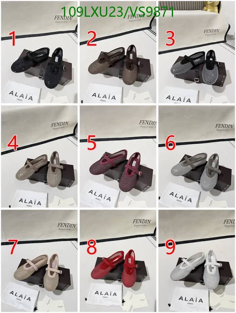 Alaia-Women Shoes Code: VS9871 $: 109USD