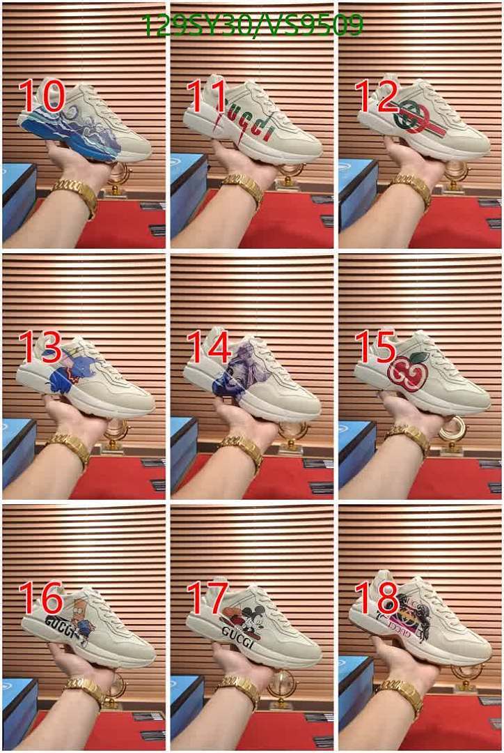 Gucci-Men shoes Code: VS9509 $: 129USD