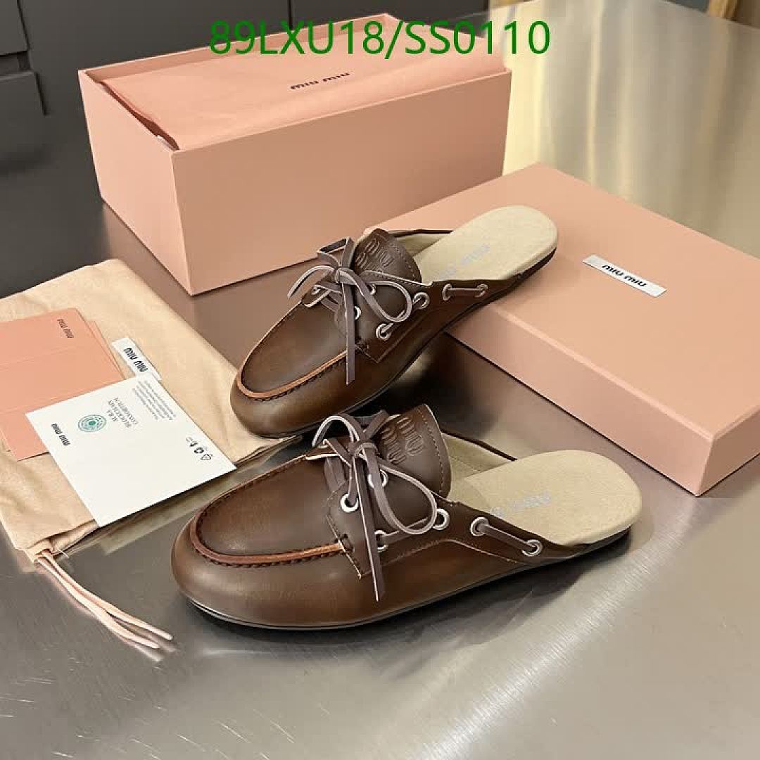 Miu Miu-Women Shoes Code: SS0110 $: 89USD