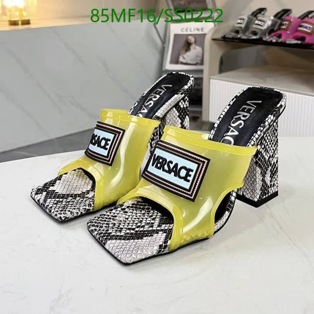Versace-Women Shoes Code: SS0222 $: 85USD