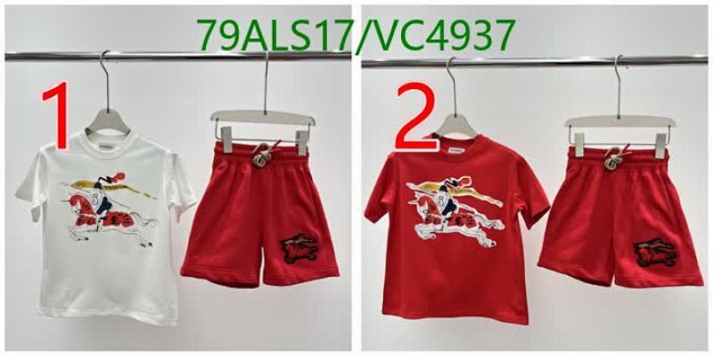 Burberry-Kids Clothing Code: VC4937 $: 79USD