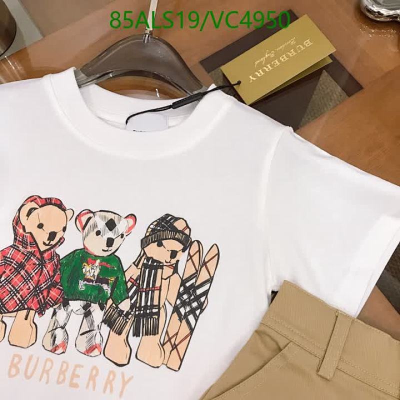 Burberry-Kids Clothing Code: VC4950 $: 85USD