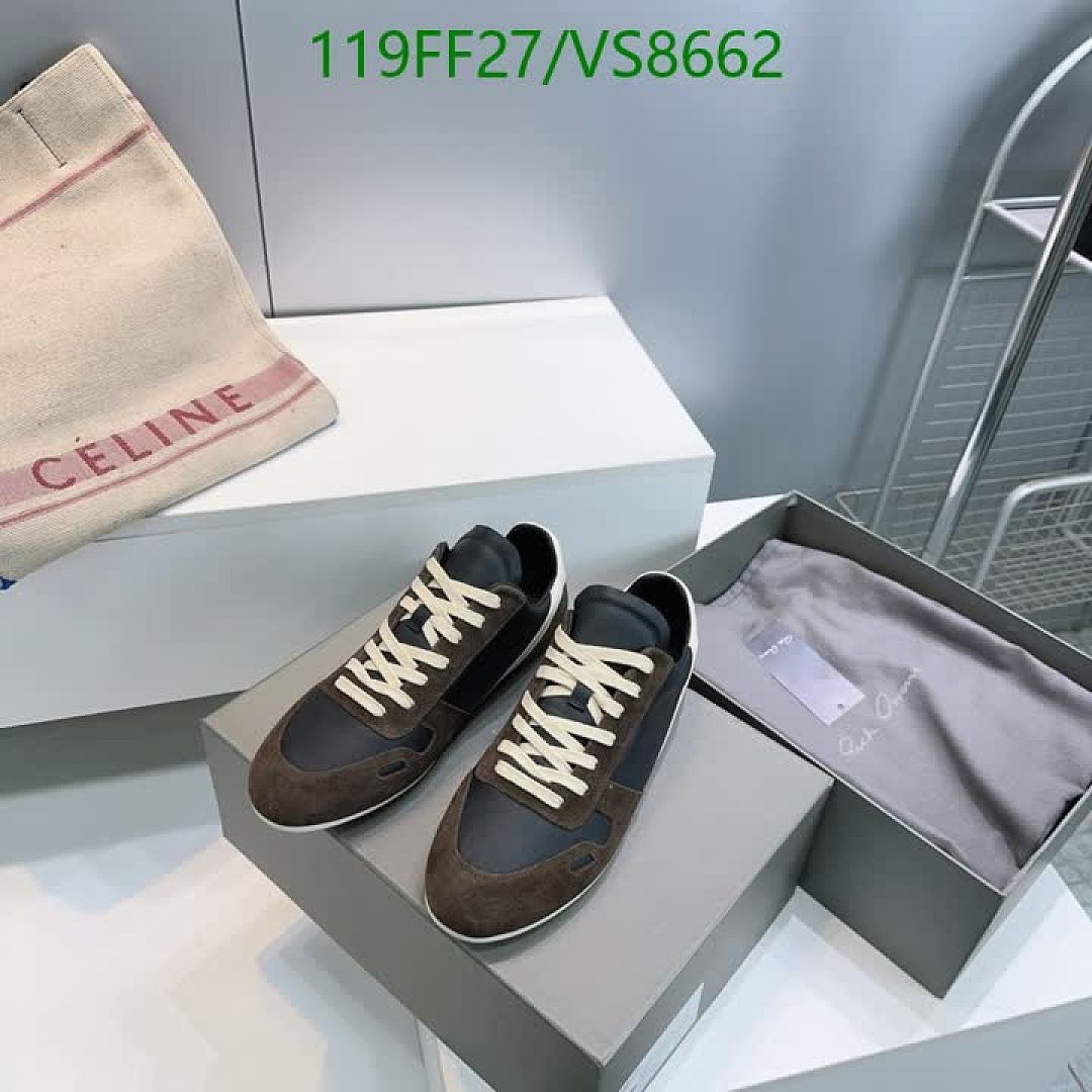 Rick Owens-Men shoes Code: VS8662 $: 119USD