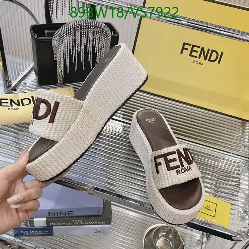 Fendi-Women Shoes Code: VS7922 $: 89USD