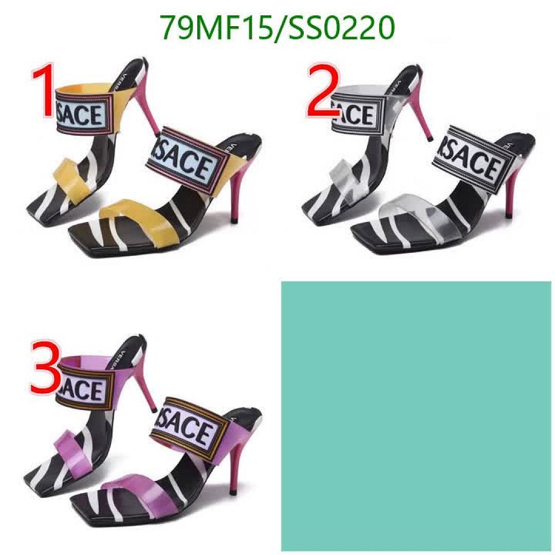 Versace-Women Shoes Code: SS0220 $: 79USD