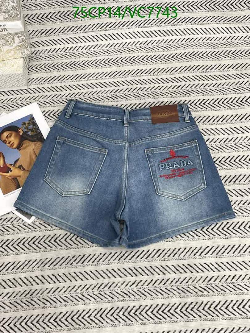 Prada-Clothing Code: VC7743 $: 75USD