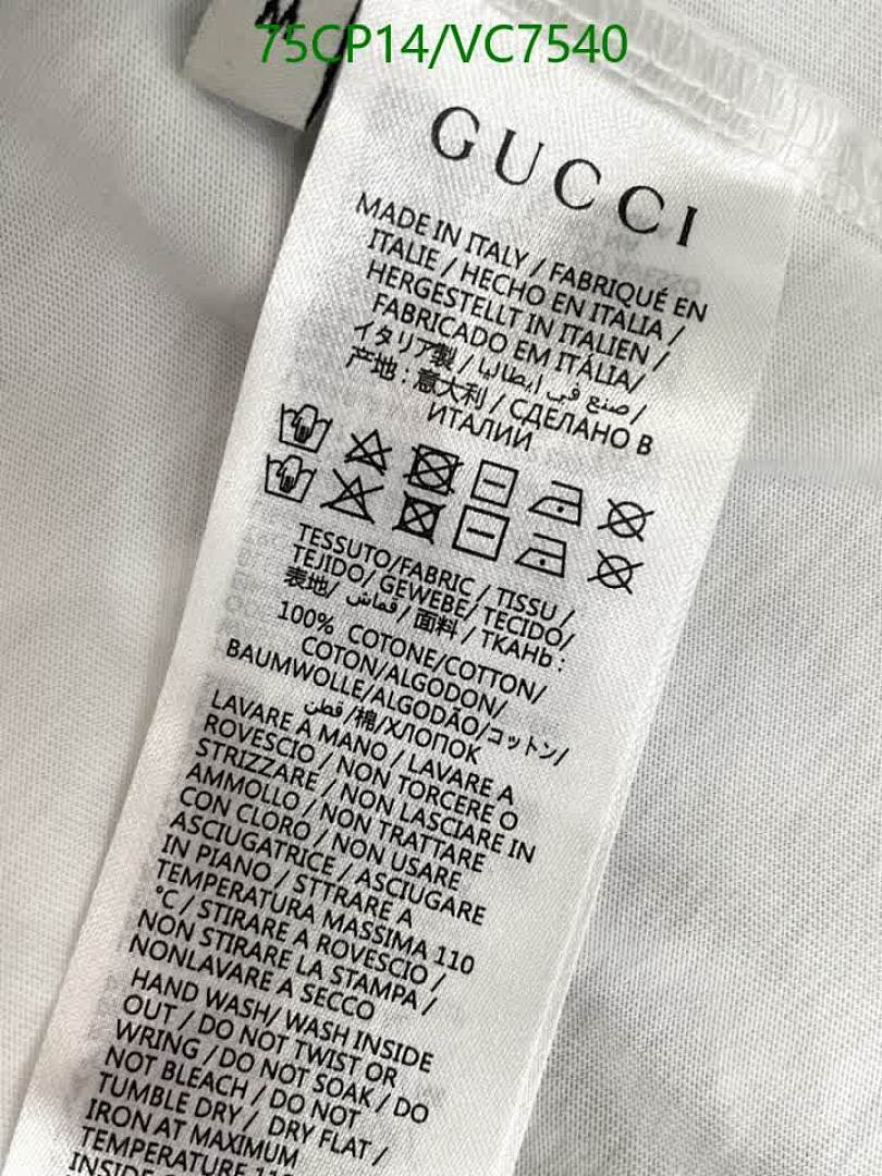 Gucci-Clothing Code: VC7540 $: 75USD