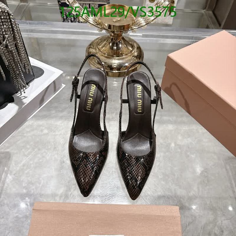 Miu Miu-Women Shoes Code: VS3575 $: 125USD