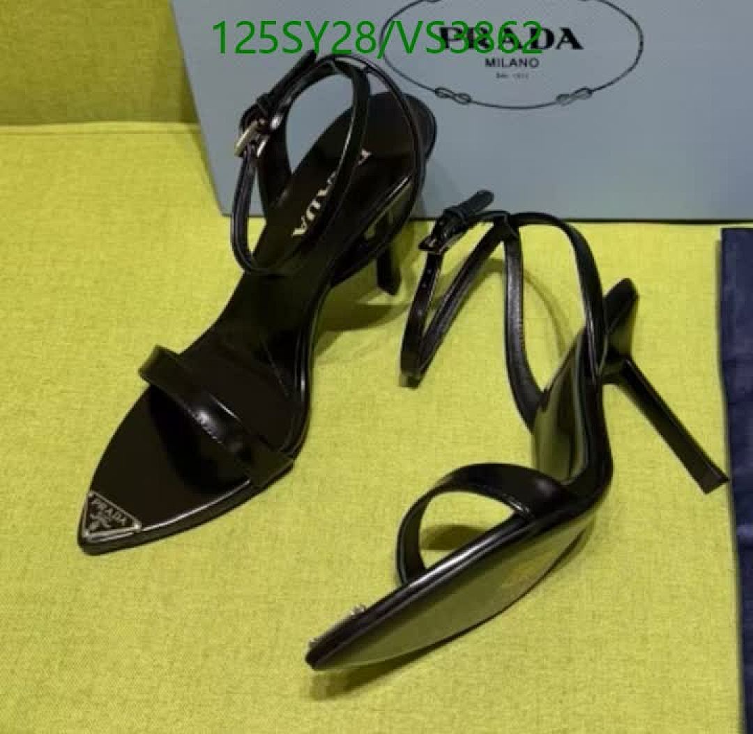 Prada-Women Shoes Code: VS3862 $: 125USD