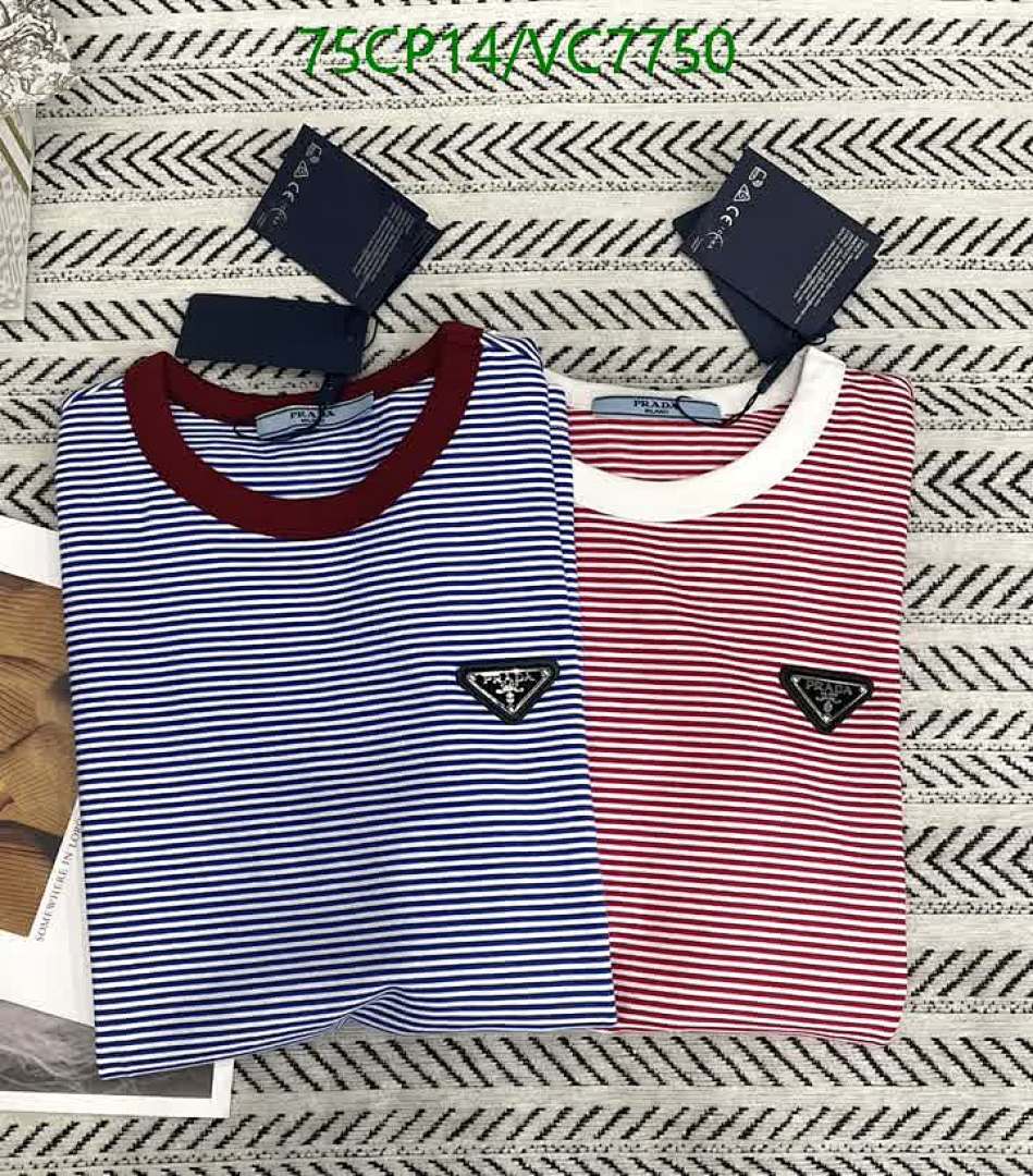 Prada-Clothing Code: VC7750 $: 75USD