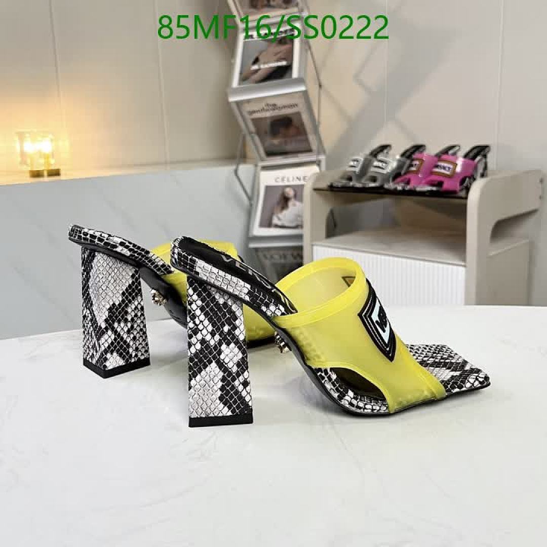 Versace-Women Shoes Code: SS0222 $: 85USD