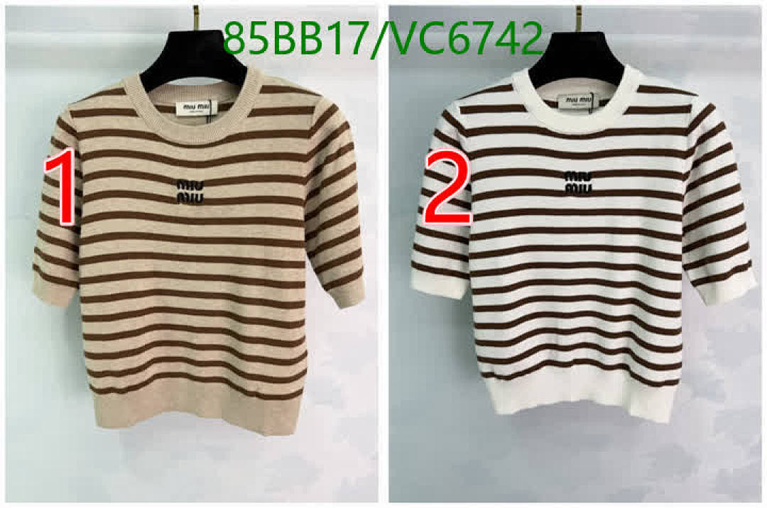 Miu Miu-Clothing Code: VC6742 $: 85USD