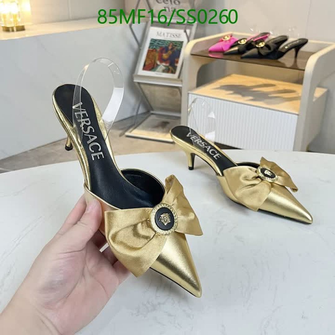Versace-Women Shoes Code: SS0260 $: 85USD
