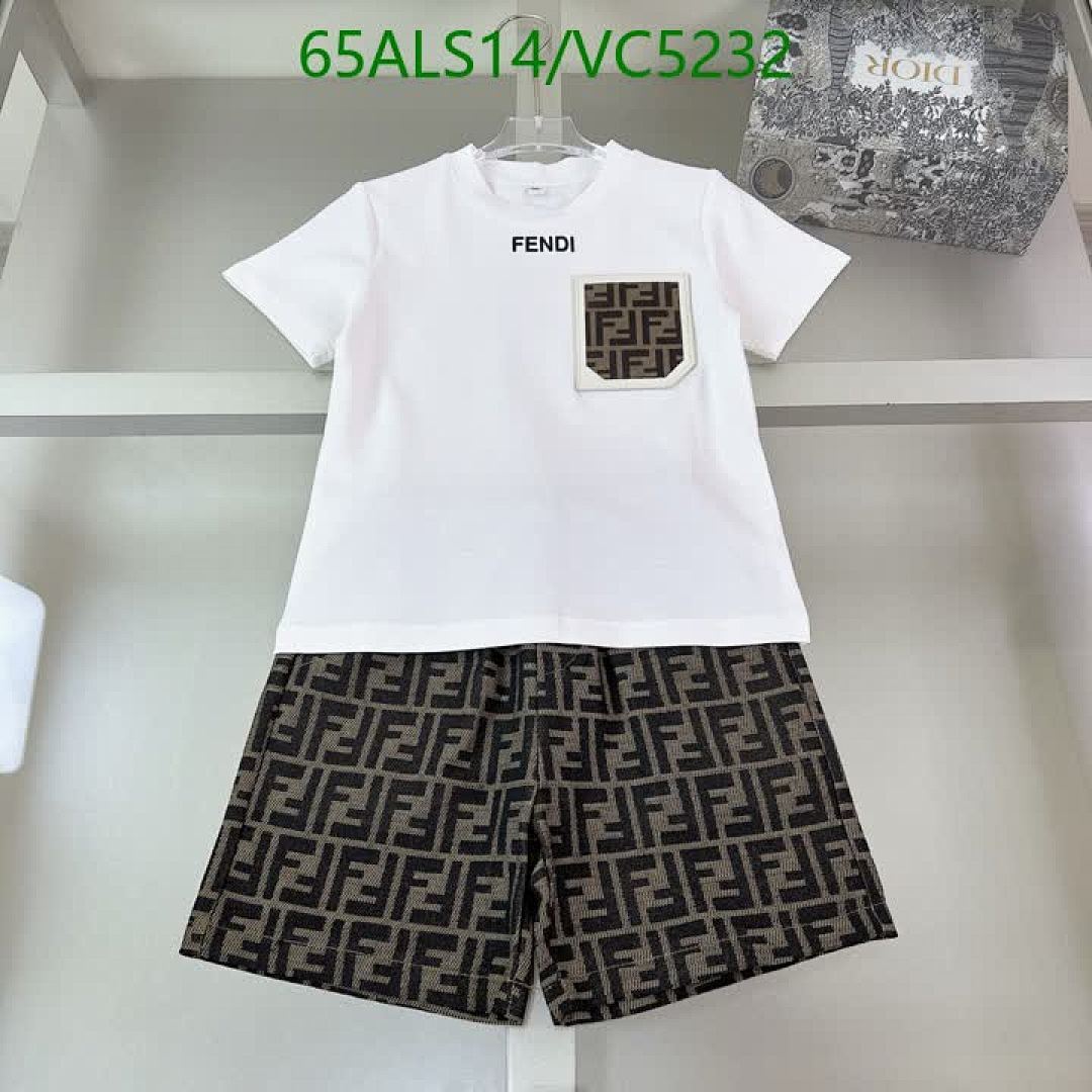 Fendi-Kids clothing Code: VC5232 $: 65USD