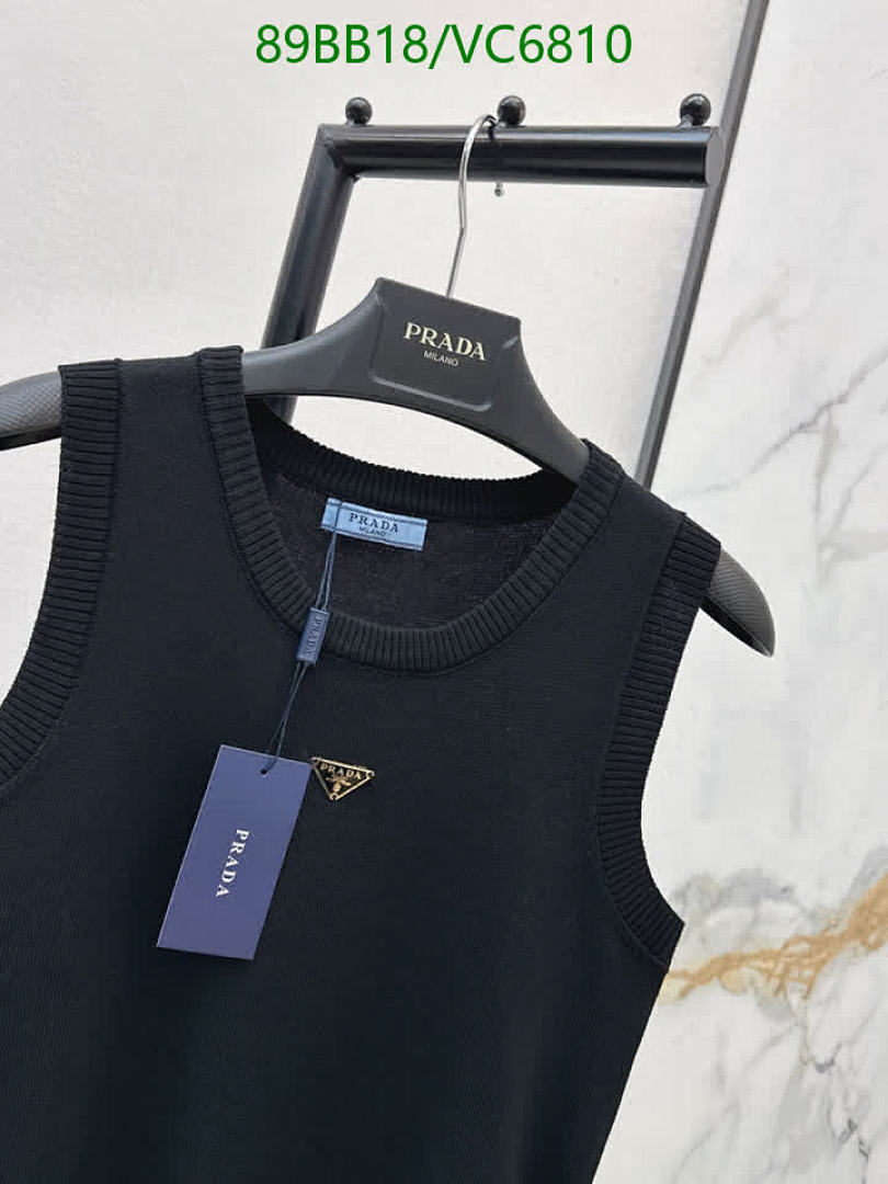 Prada-Clothing Code: VC6810 $: 89USD