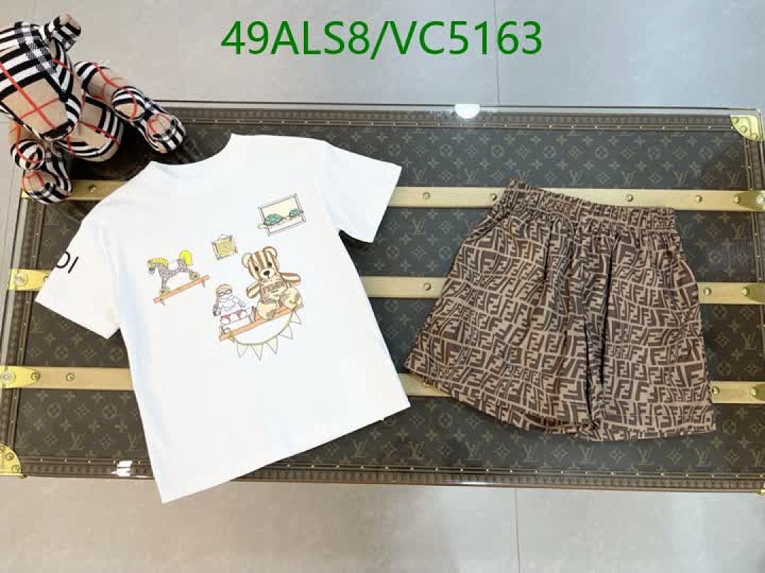 Fendi-Kids clothing Code: VC5163 $: 49USD
