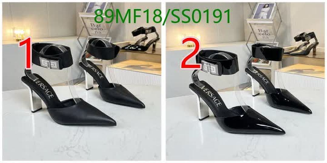 Versace-Women Shoes Code: SS0191 $: 89USD