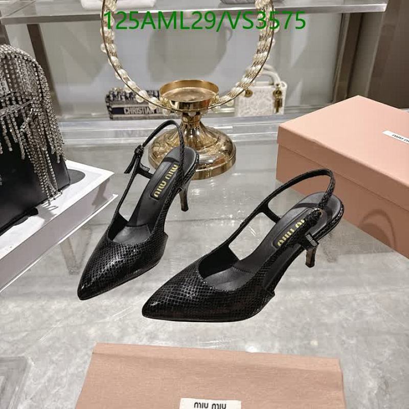 Miu Miu-Women Shoes Code: VS3575 $: 125USD