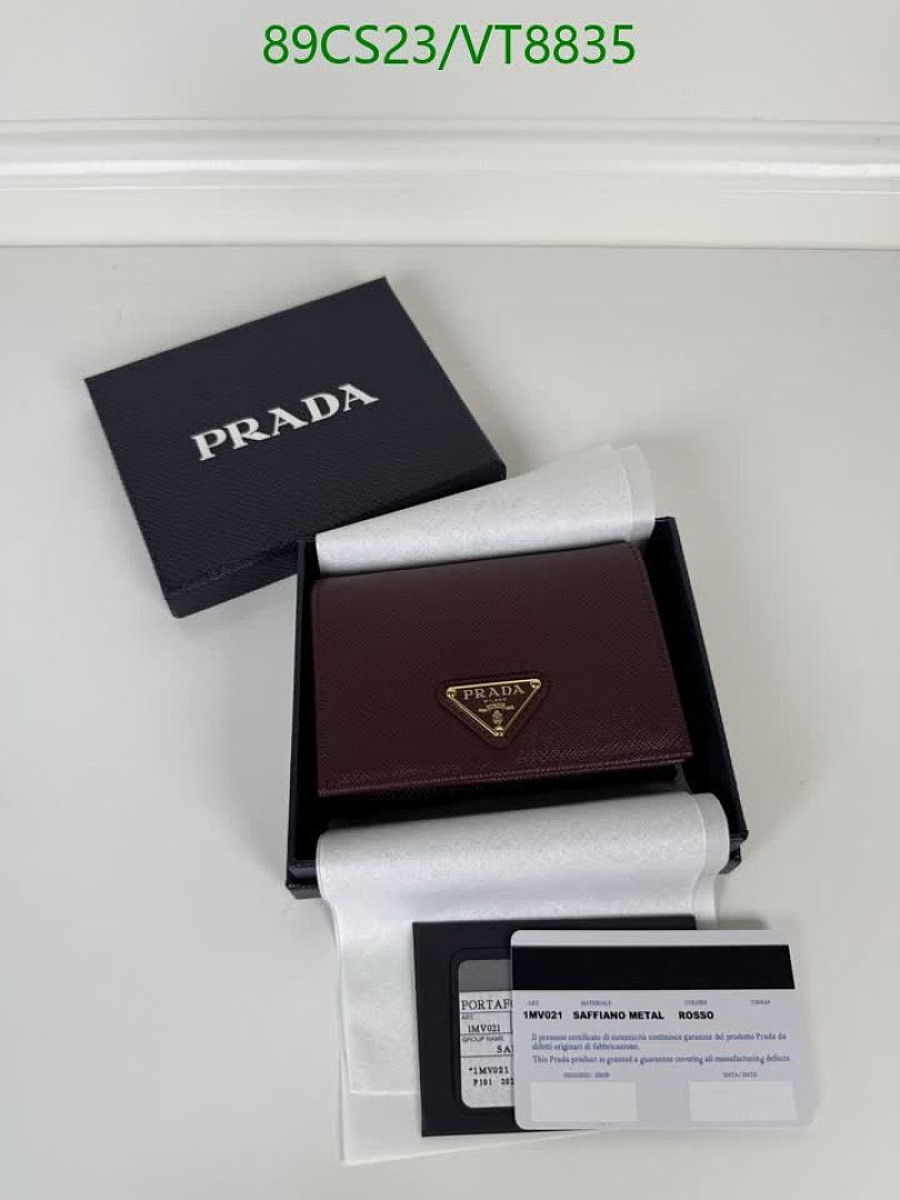Prada-Wallet Mirror Quality Code: VT8835 $: 89USD
