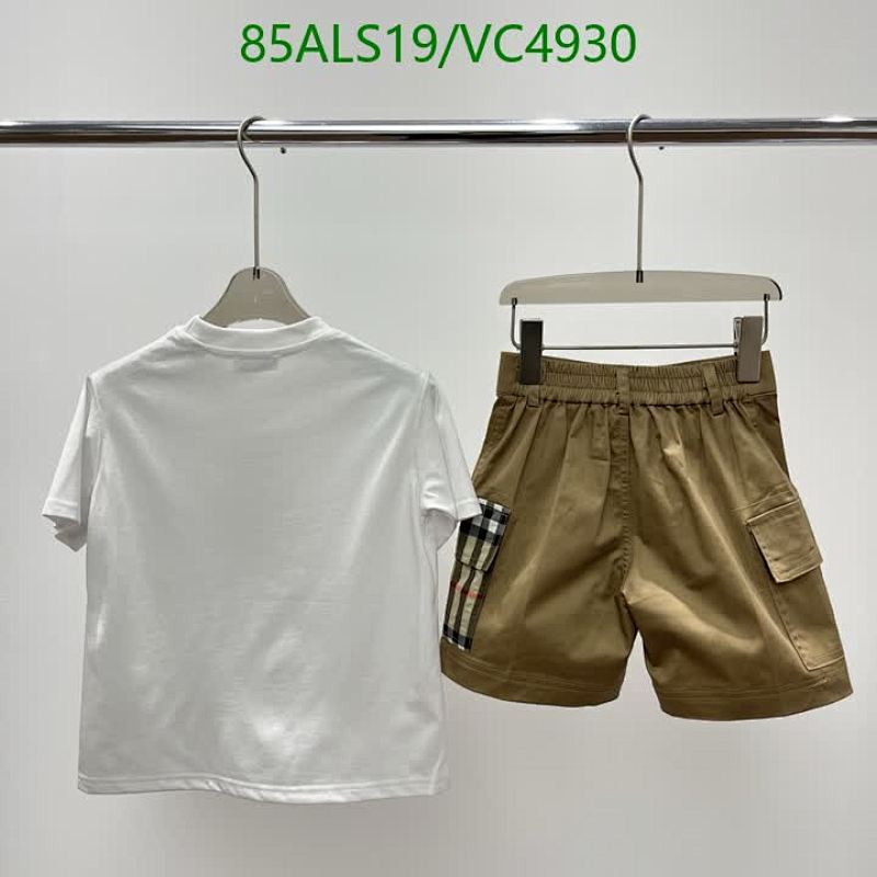 Burberry-Kids Clothing Code: VC4930 $: 85USD