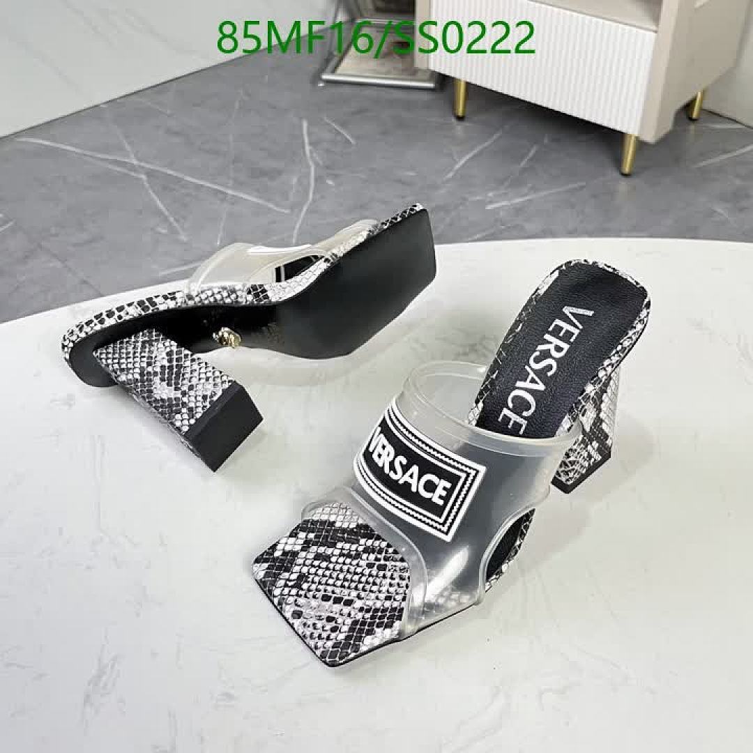 Versace-Women Shoes Code: SS0222 $: 85USD