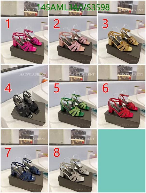 YSL-Women Shoes Code: VS3598 $: 145USD