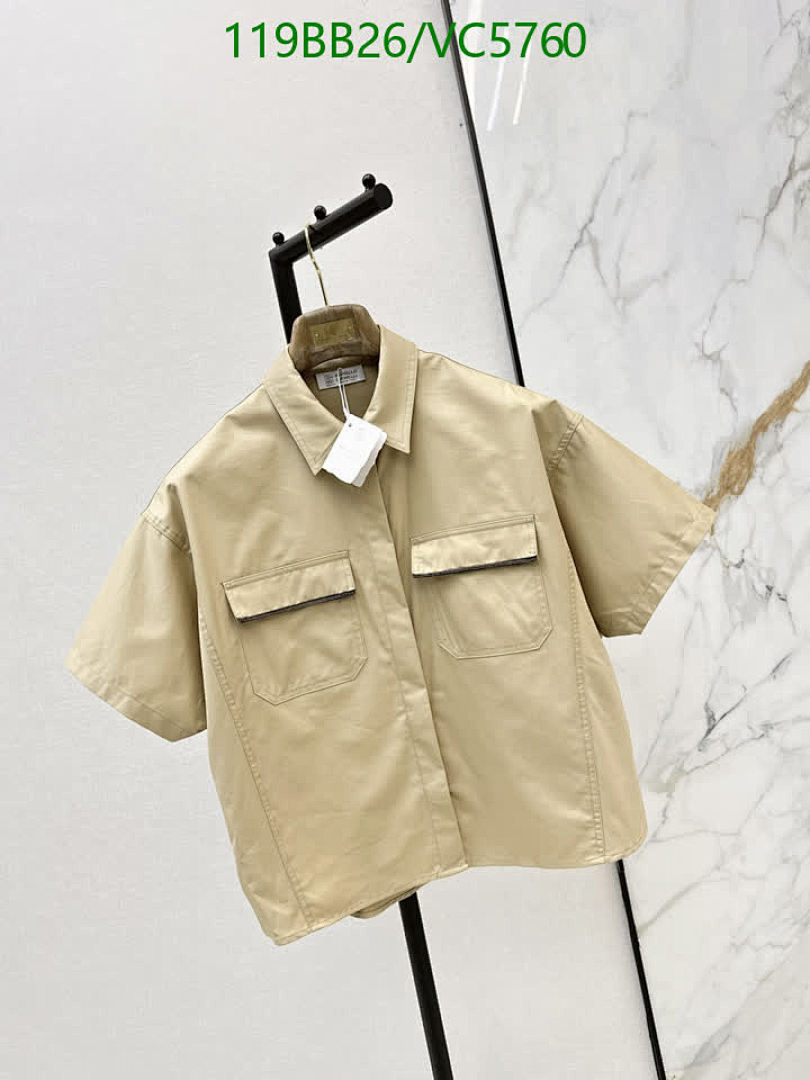 Brunello Cucinelli-Clothing Code: VC5760 $: 119USD