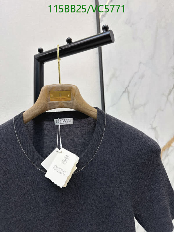 Brunello Cucinelli-Clothing Code: VC5771 $: 115USD