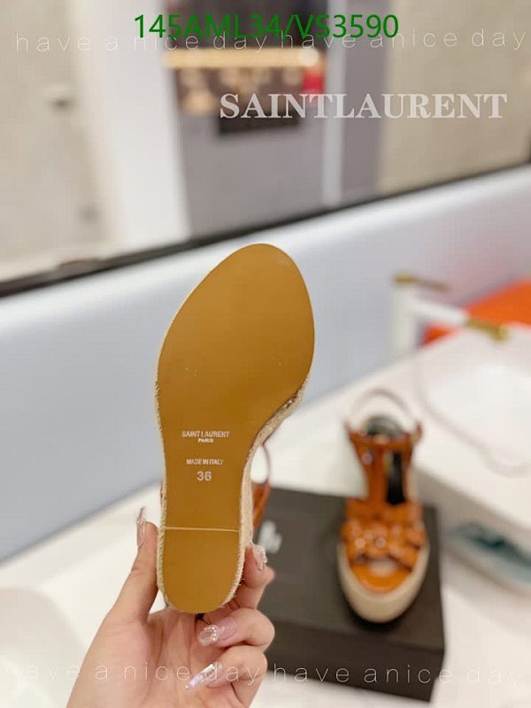 YSL-Women Shoes Code: VS3590 $: 145USD