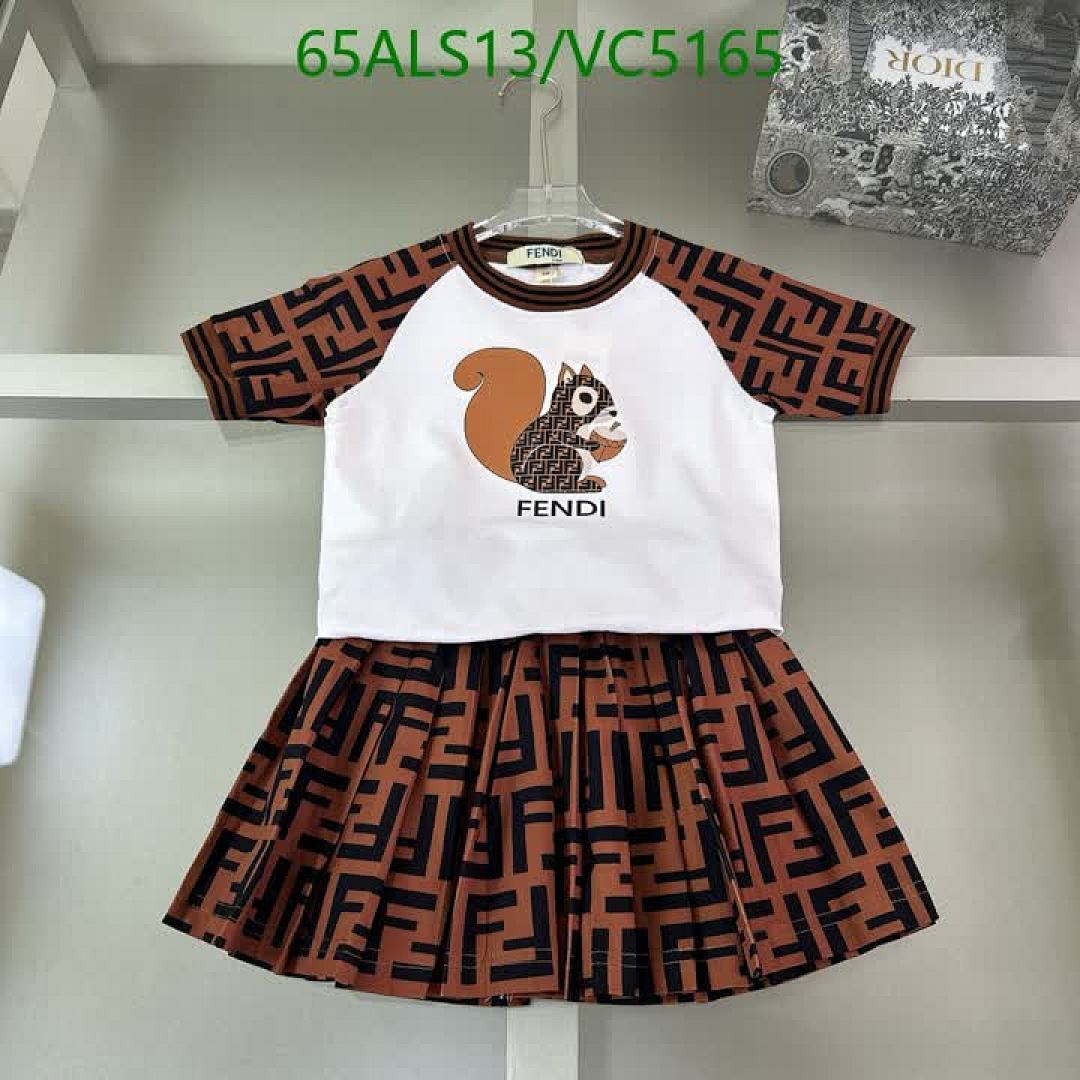 Fendi-Kids clothing Code: VC5165 $: 65USD