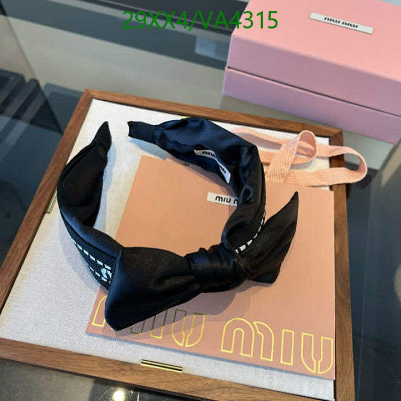 MIU MIU-Headband Code: VA4315 $: 29USD